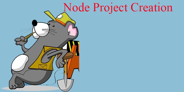 Creating a project in node