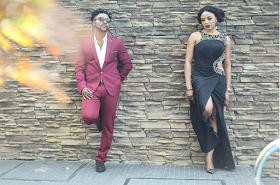 Singer Oritsefemi and wife Nabila release their pre-wedding photos

