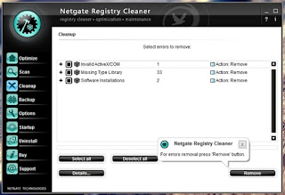 NETGATE Registry Cleaner 16.0.910.0 Full Serial