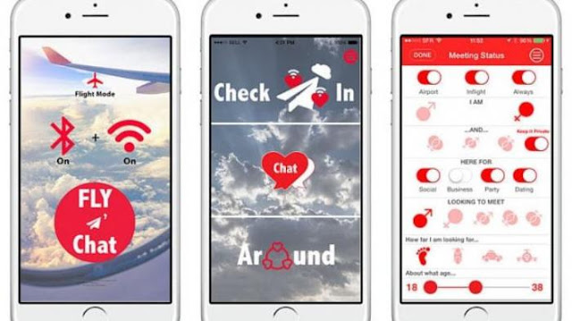 AirDates - Aplikasi Ini Bisa Bantu Cari Jodoh Saat Dalam Penerbangan, Begini Cara Kerjanya