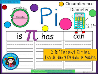 https://www.teacherspayteachers.com/Product/A-Pi-Three-Graphic-Organizers-3021546