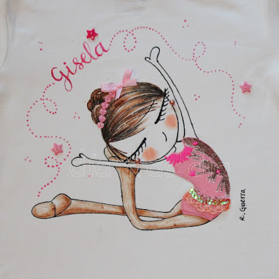 Camiseta gimnasta