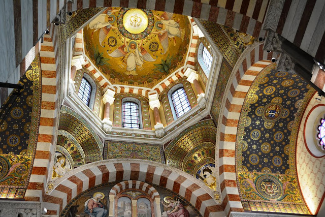 Basilica Notre-Dame de la Garde Marseille dome