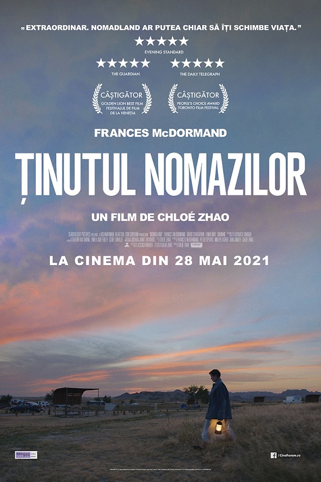 Ținutul nomazilor (Film de Oscar dramă 2020) Nomadland Trailer și detalii