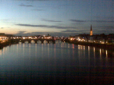 Maastricht, looking over the river Maas