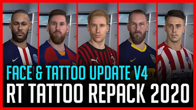 Gambar - PES 2017 New Facepack V.4 For RT Tattoo