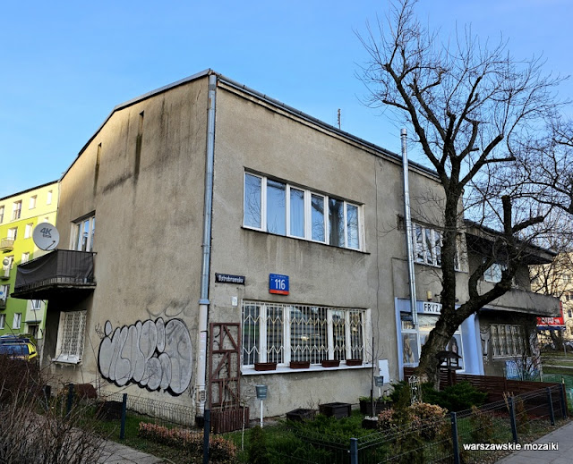 Warszawa Warsaw przedwojenny dom Józef Szajdecki Praga Południe architektura modernizm modernism