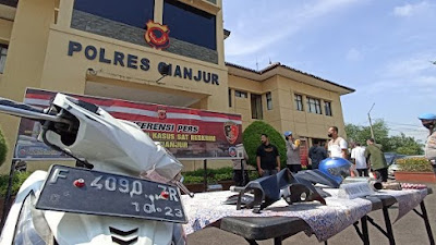 Remaja Geber Motor Depan Masjid saat Salat Idul Fitri di Cianjur Ternyata ABG Mabuk, Ditangkap Nangis