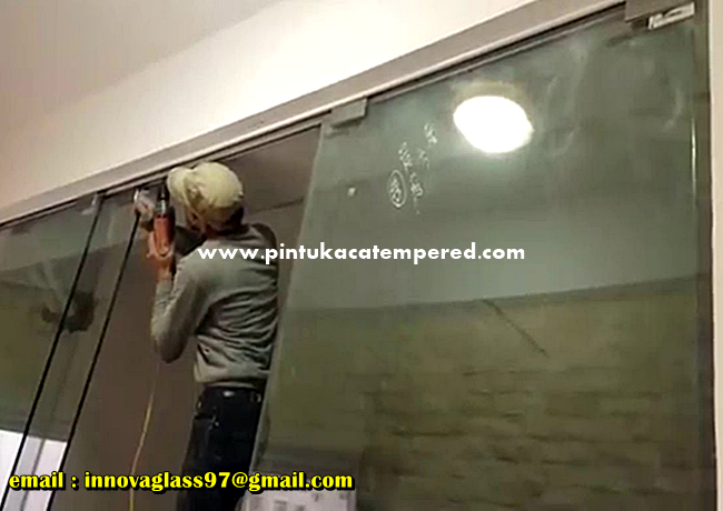  Pintu Kaca Tempered Harga Murah Dengan Frameless Patch 