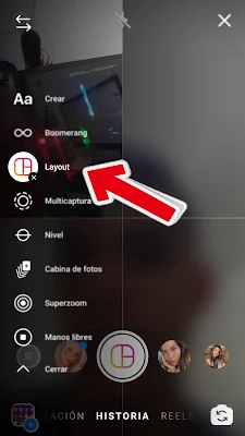 cómo poner varias imagenes en una historia de Instagram