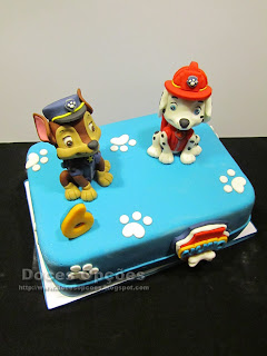 paw patrol cake