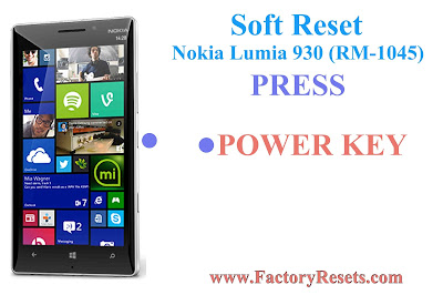 Soft Reset Nokia Lumia 930