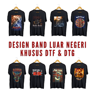 PNG Design Band Luar Negeri