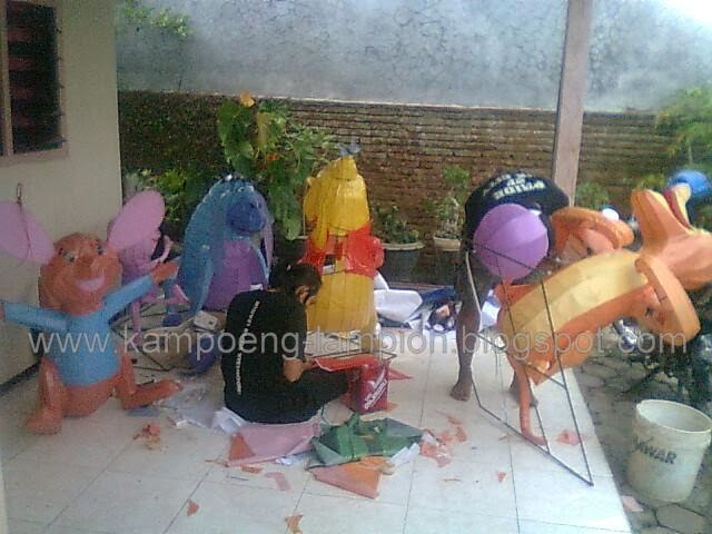 Taman kota Bondowoso - Jawa Timur - Jual Lampion 