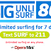 SMART Cheapest Unli Net Promo: Opera Mini 80 7Days