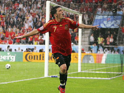 World Cup 2010 David Villa Celebration