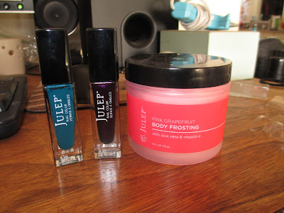 Julep November Maven Box, Donna, Trina, Pink Grapfruit Body Frosting