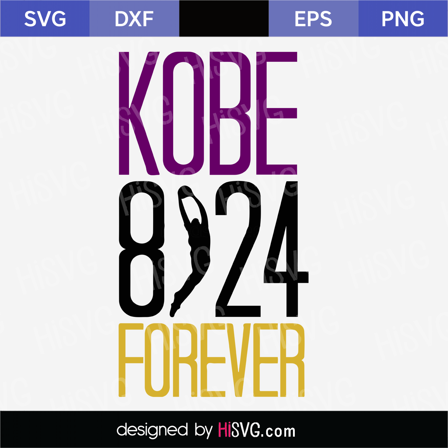 Download Kobe Bryant #24 #8 SVG png jpg download autograph Los ...