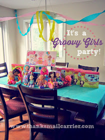 Groovy Girls party setup