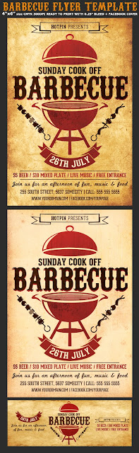  Barbecue-BBQ Flyer Template