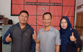 Kepala Kantor Pos Banyuresmi : Segera Menyalurkan Honor Pendamping Regsosek dari BPS Kabupaten Garut