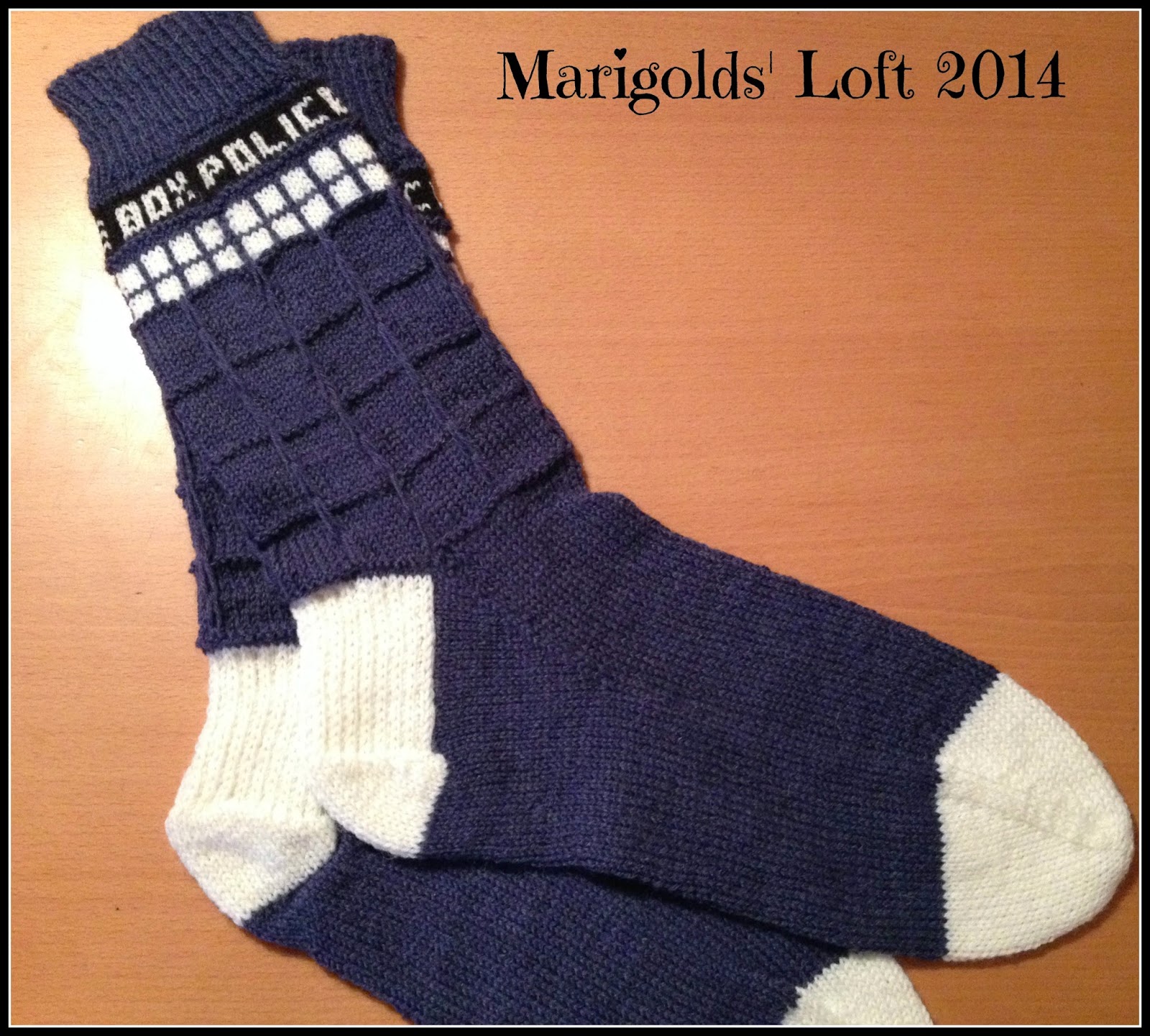 tardis socks for men