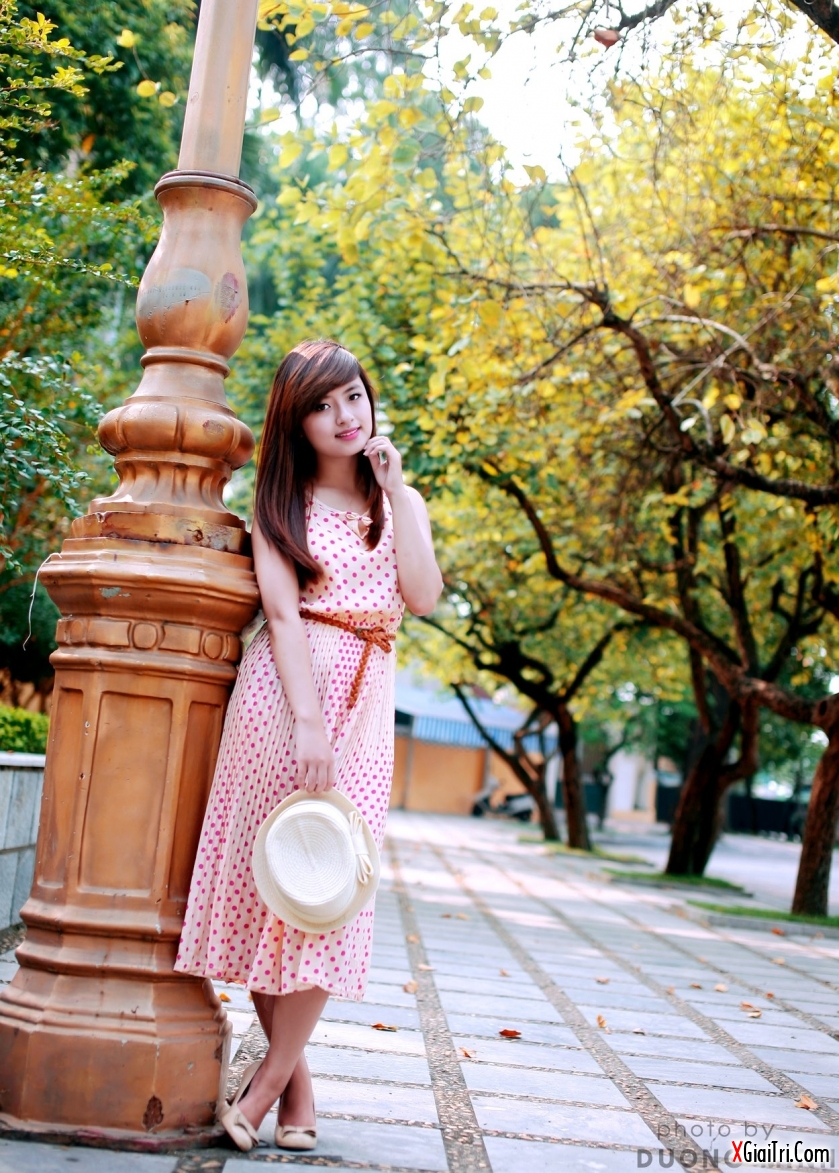 Người đẹp dạo phố mùa thu