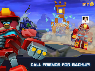 Angry Birds Transformers Apk data full
