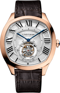 Cartier Drive de Cartier Flying Tourbillon reloj W4100013 revisión réplica