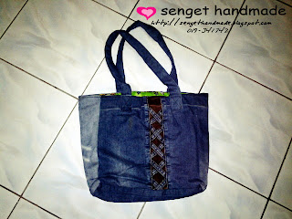 denim tote