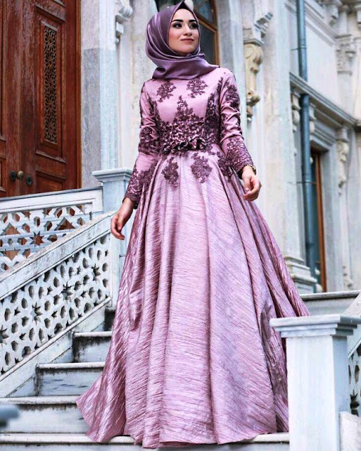 Inspirasi Gaun Muslimah Cantik dan Trendy 2001628