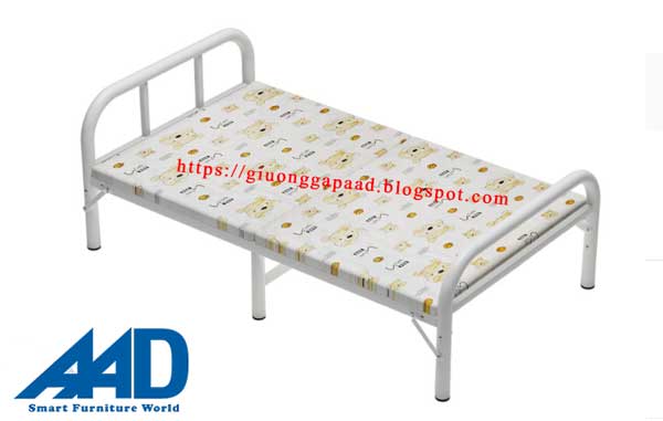 giường sắt xếp gọn