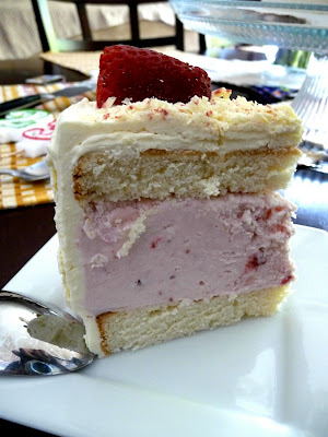 Strawberry Ice Cream Cake