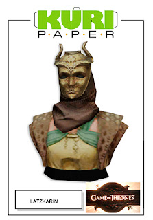 Kuri Paper - Busto Latzkarin papercraft