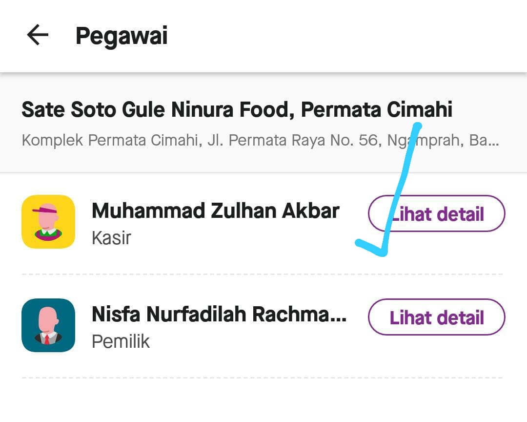 Cara Menambahkan Akun Pegawai Resto di Aplikasi Gobiz