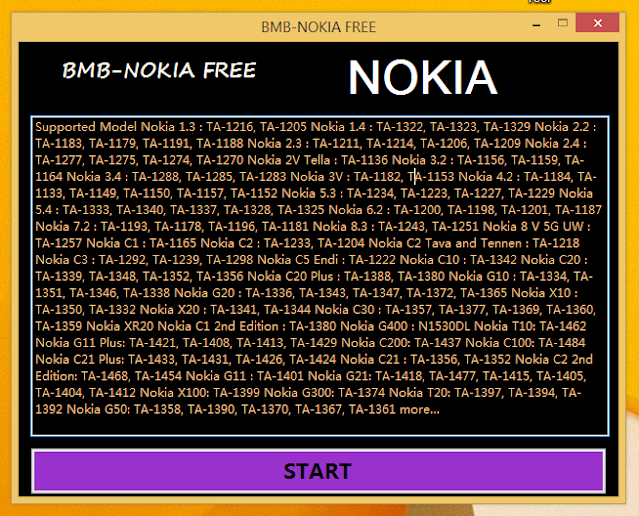 BMB NOKIA FRP REMOVE TOOL