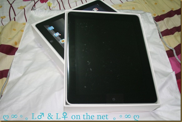 ipad out fr box
