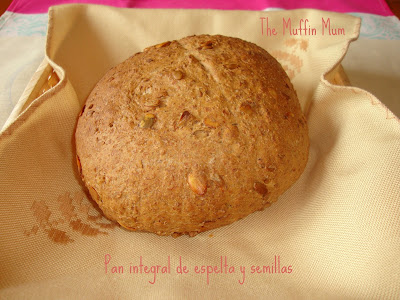 Pan de espelta con semillas