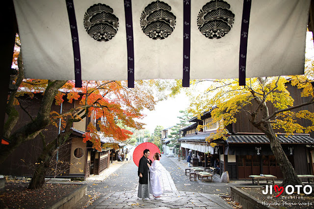 京都前撮りロケーション撮影｜今宮神社