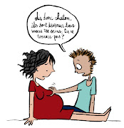 Ne JAMAIS contrarier une femme enceinte (elle pourrait accoucher inopinément .