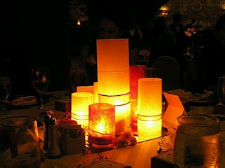 Wedding Decoration, Centerpieces with Candles