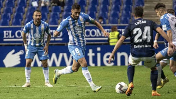 Málaga, Luis Muñoz sufre un esguince en el tobillo izquierdo