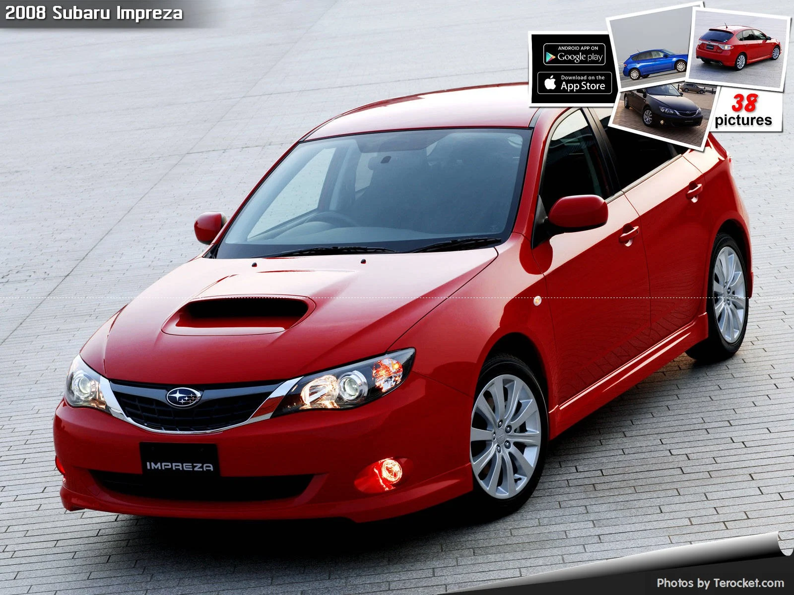 Hình ảnh xe ô tô Subaru Impreza Japanese Version 2008 & nội ngoại thất