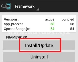 Cara Instal Xposed Framework Installer di Android 4.0 - 4.4