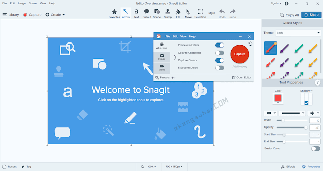 TechSmith Snagit 2021.0.1 Build 7380 (x86) With Crack