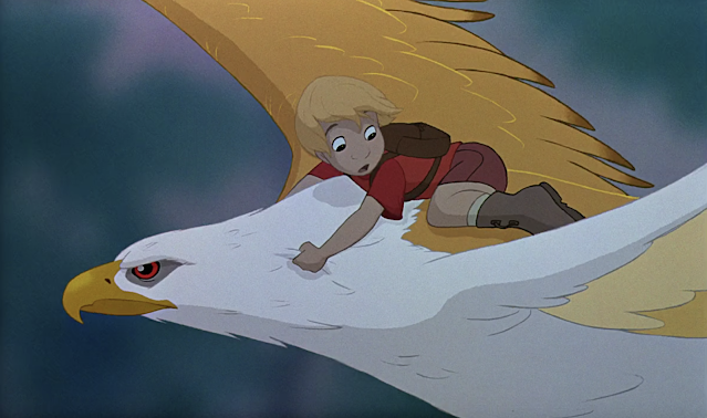 Cody Riding the Eagle Rescuers Down Under Disney