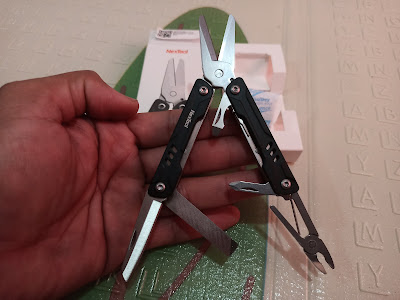 Tampilan Depan NexTool Mini Sailor (Scissors Version) Ketika Semua Tools Dibuka