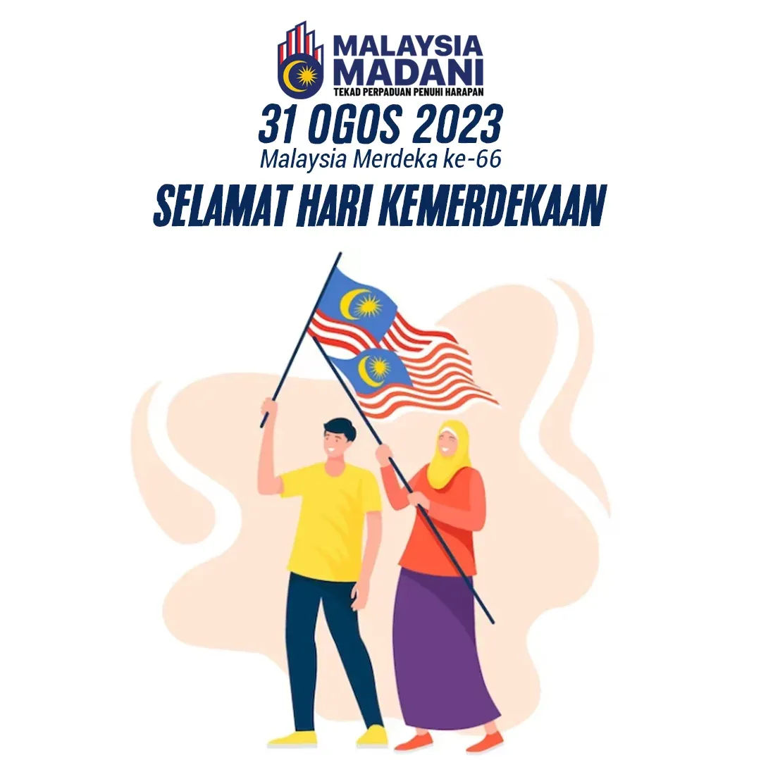 Koleksi Poster Hari Merdeka 2023 Ke-66 Malaysia MADANI Yang Menarik