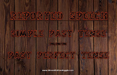 Penjelasan Reported Speech Simple Past Menjadi Past Perfect