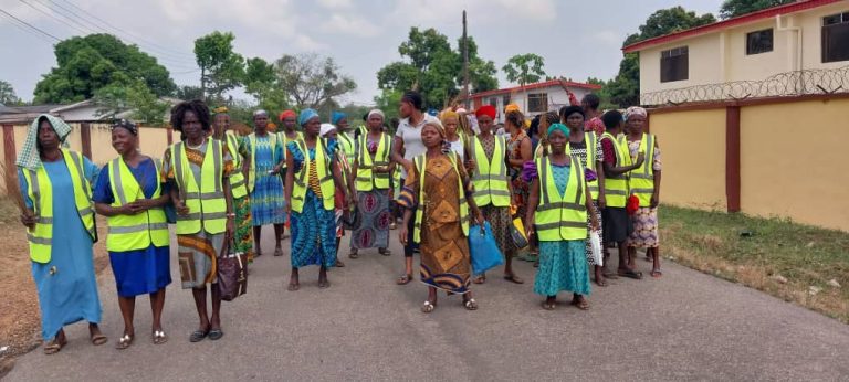 Streets Sweepers Demand Unpaid Stipends in Akure Protest